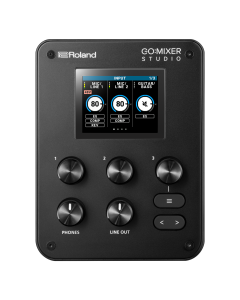 Roland GO:MIXER STUDIO Streaming Mixer/Audio Interface