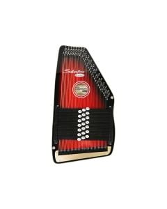 Silvertone 21 Chord ChromAharp - Red Sunburst