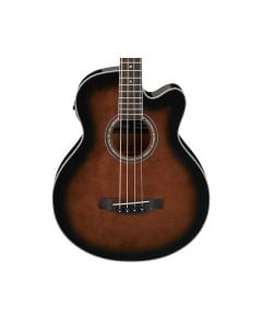 Ibanez AEB10EDVS AE Acoustic Electric Bass Guitar - Dark Violin Sunburst