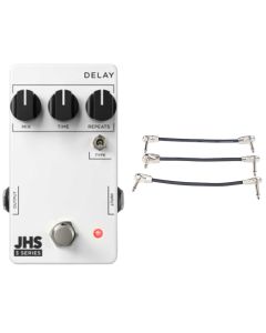 JHS 3 Series Delay + Gator Patch Cable 3 Pack