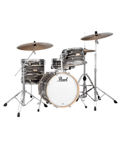 Pearl Decade Maple Artisan 4-Pc. Bop Shell Pack w/18" Kick - Black Satin Marble