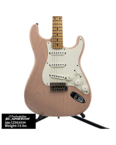 Used Fender Custom Shop MVP 1956 Stratocaster Journeyman Relic - Trans Shell Pink