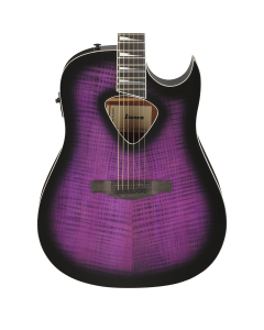 Ibanez ALT50FA Acoustic-Electric Guitar - Transparent Violet Sunburst High Gloss