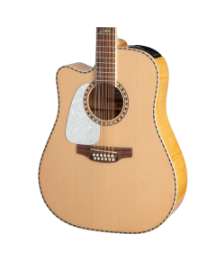 Takamine GD74CE-12ULH Left-Handed 12-String Acoustic-Electric Guitar w/Gig Bag