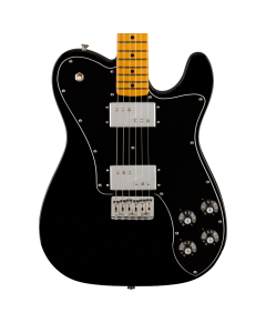 Fender American Vintage II 1975 Telecaster Deluxe - Black w/ Maple FB