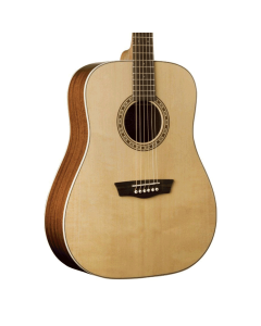 Washburn WD7S Harvest Dreadnought Acoustic Guitar - Natural Gloss