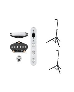 Fishman Fluence Greg Koch Telecaster Set + 2 Gator Hanging Guitar Stands