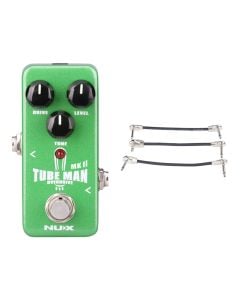 NUX NOD-2 Overdrive + Gator Patch Cable 3 Pack