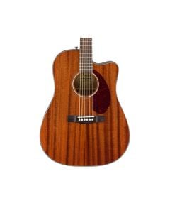 Fender CD-140SCE Dreadnought All-Mahongany A/E Guitar - Natural w/Walnut FB