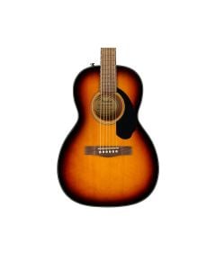 Fender CP-60S Parlor Acoustic Guitar - 3-Color Sunburst w/ Walnut FB