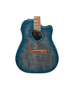 Ibanez ALT30FMBDB Altstar A/E Guitar - Blue Doom Burst High Gloss