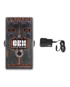 Catalinbread CBX Gated Reverb Pedal + Gator 9V Power Supply Combo