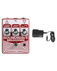 Death By Audio Soundwave Breakdown + Gator 9V Power Supply Combo