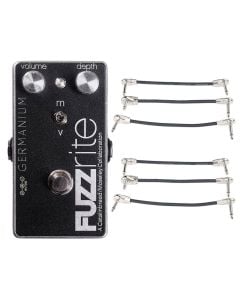Catalinbread Fuzzrite Germanium Fuzz + 2x Gator Patch Cable 3 Pack