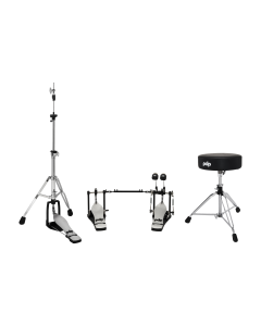 PDP 800 Series 3-Pc Hardware Pack - Double Pedal/Throne/Hi-Hat Stand