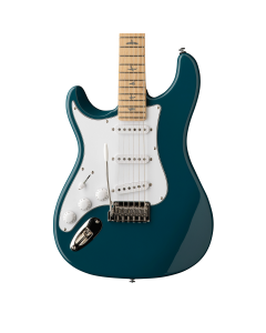 PRS SE Silver Sky Maple Left Handed - Nylon Blue