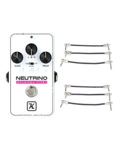 Keeley Neutrino V2 Optocoupler Envelope Filter Auto Wah + 2x Gator Cable 3 Pack