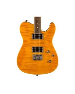 Fender Custom Telecaster FMT HH - Amber w/ Laurel FB