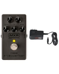MXR M82B Bass Envelope Filter Blackout Edition + Gator 9V Power Supply Combo