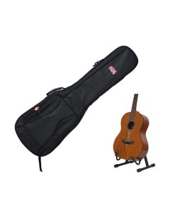 Gator GB-4G-BASS Bass Guitar Gig Bag + A-Frame Guitar Stand