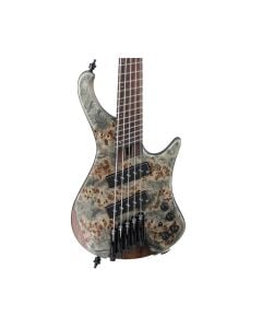 Ibanez EHB1505MSBIF EHB Headless 5-String Bass Guitar - Black Ice Flat