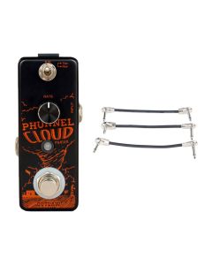 Outlaw Effects Phunnel Cloud 2-Mode Phaser Pedal + Gator Patch Cable 3 Pack