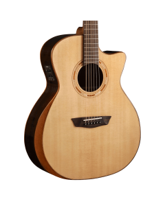 Washburn WCG20SCE-O Comfort 20 Series Cutaway A/E Guitar