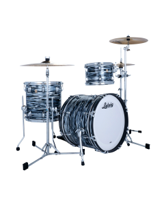 Ludwig Classic Maple Downbeat 3-Piece Drum Kit w/ 20" Kick - Black Oyster