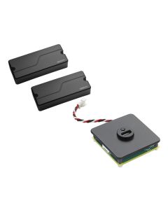 Fishman Fluence Modern Humbucker 7-String Set - Black Plastic + Rechargeable Battery Pack