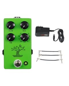 JHS The Bonsai 9 Way Tube Screamer + Gator 9V Power Combo & 3 Patch Cables