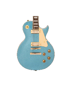 Vintage ReIssued Series V100M Guitar w/Mini Humbuckers - Gun Hill Blue