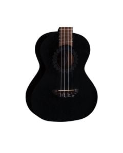 Luna Uke Vintage Mahogany Tenor Ukulele - Black Satin