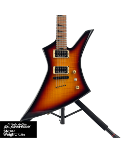 Jackson Custom Shop Kelly Electric Guitar - 3-Tone Sunburst