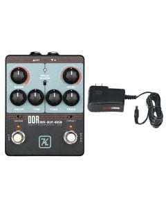 Keeley DDR – Drive Delay Reverb + Gator 9V Power Supply Combo