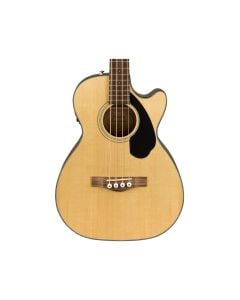 Fender CB-60SCE Acoustic/Electric Bass Guitar - Natural w/ Laurel FB