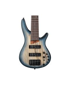 Ibanez SR606ECTF SR Standard 6-String Bass - Cosmic Blue Starburst Flat