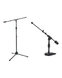 Gator Frameworks GFW-MIC-2010 Mic Stand (x2) + GFW-MIC-0822 Bass Drum/Amp Stand (x2)