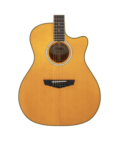 D'angelico Excel Gramercy Grand Auditorium CE - Vintage Natural