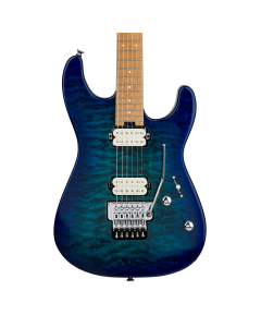 Charvel Pro-Mod Plus San Dimas Style 1 HH FR CM Electric Guitar - Chlorine Burst