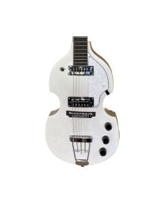 Hofner Ignition Violin Electric Guitar - Pearl White