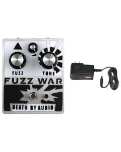 Death By Audio Fuzz War + Gator 9V Power Supply Combo