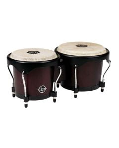 Latin Percussion City Series Wood Bongo - Dark Wood