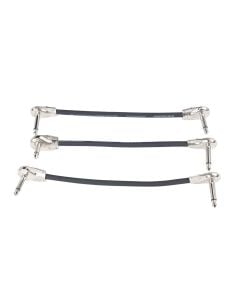 Gator Cableworks Backline 6" Instrument/Patch Cable, 3-Pack