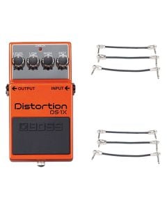 Boss DS-1X Distortion "Special Edition" + 2x Gator Patch Cable 3 Pack