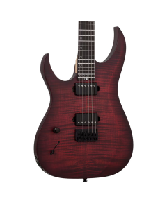 Schecter Sunset-6 Extreme Left Handed - Scarlet Burst