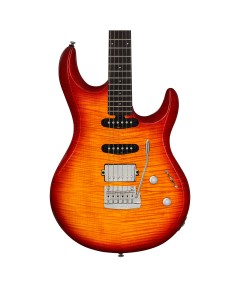 Sterling by Music Man Luke HSS Electric Guitar - Heritage Cherry Burst