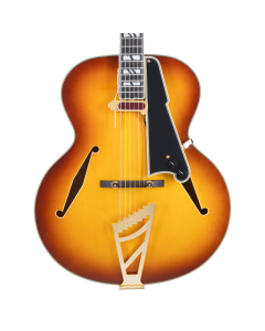 D'Angelico Excel Style B Hollow Body Guitar - Dark Iced Tea Burst