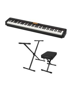 Casio CDP-S360BK + Gator Keyboard Bench/Stand Set