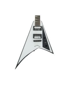 Jackson JS Series JS32T Rhoads Electric Guitar - White w/ Black Bevels