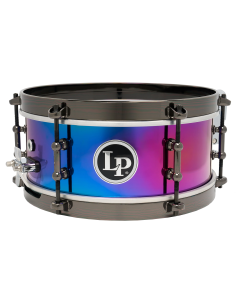 Latin Percussion 4-1/2"x10" Tony Succar Salsa Snare - Rainbow Black Nickel